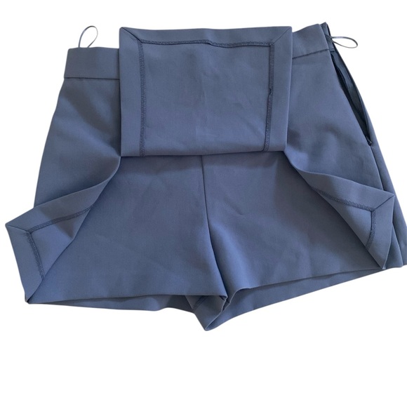 Zara Blue pleated skort - Picture 4 of 4